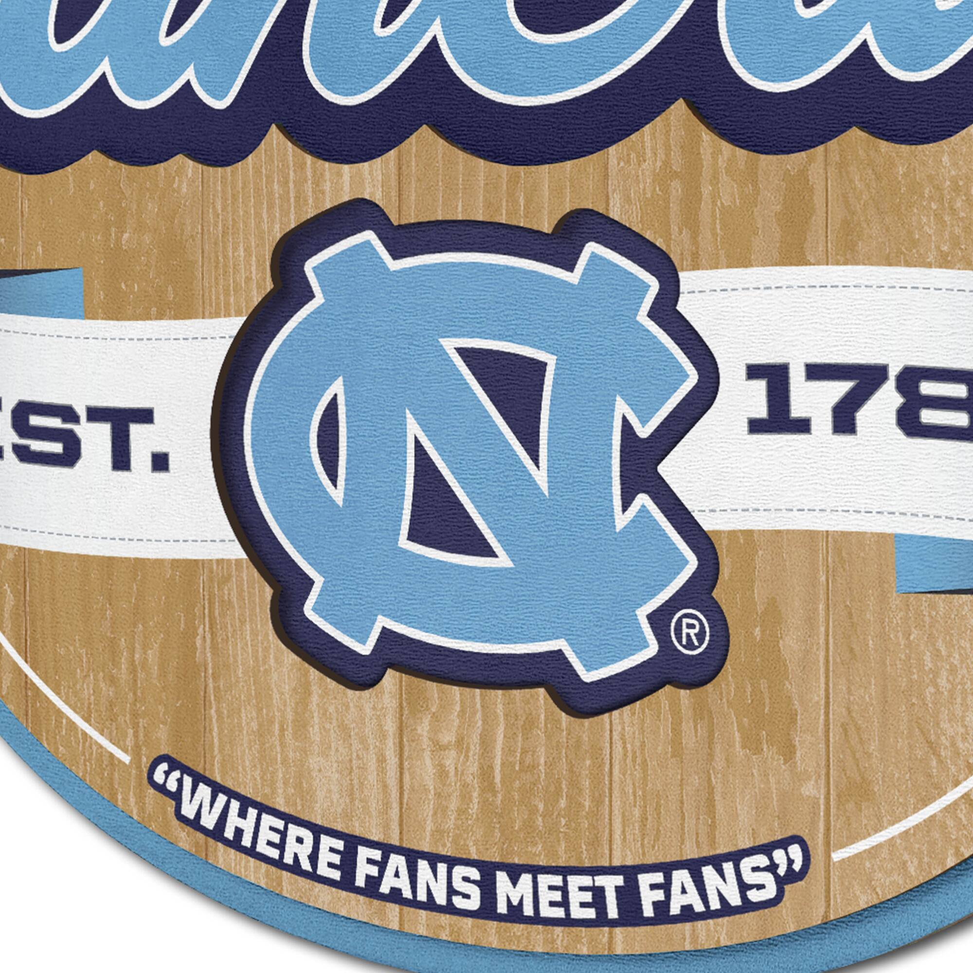 NCAA Fan Cave Sign